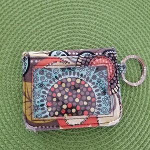 Vera Bradley ID keychain